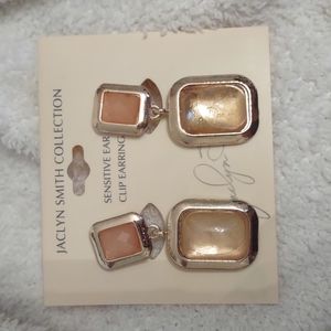 New Jaclyn Smith clip on earrings